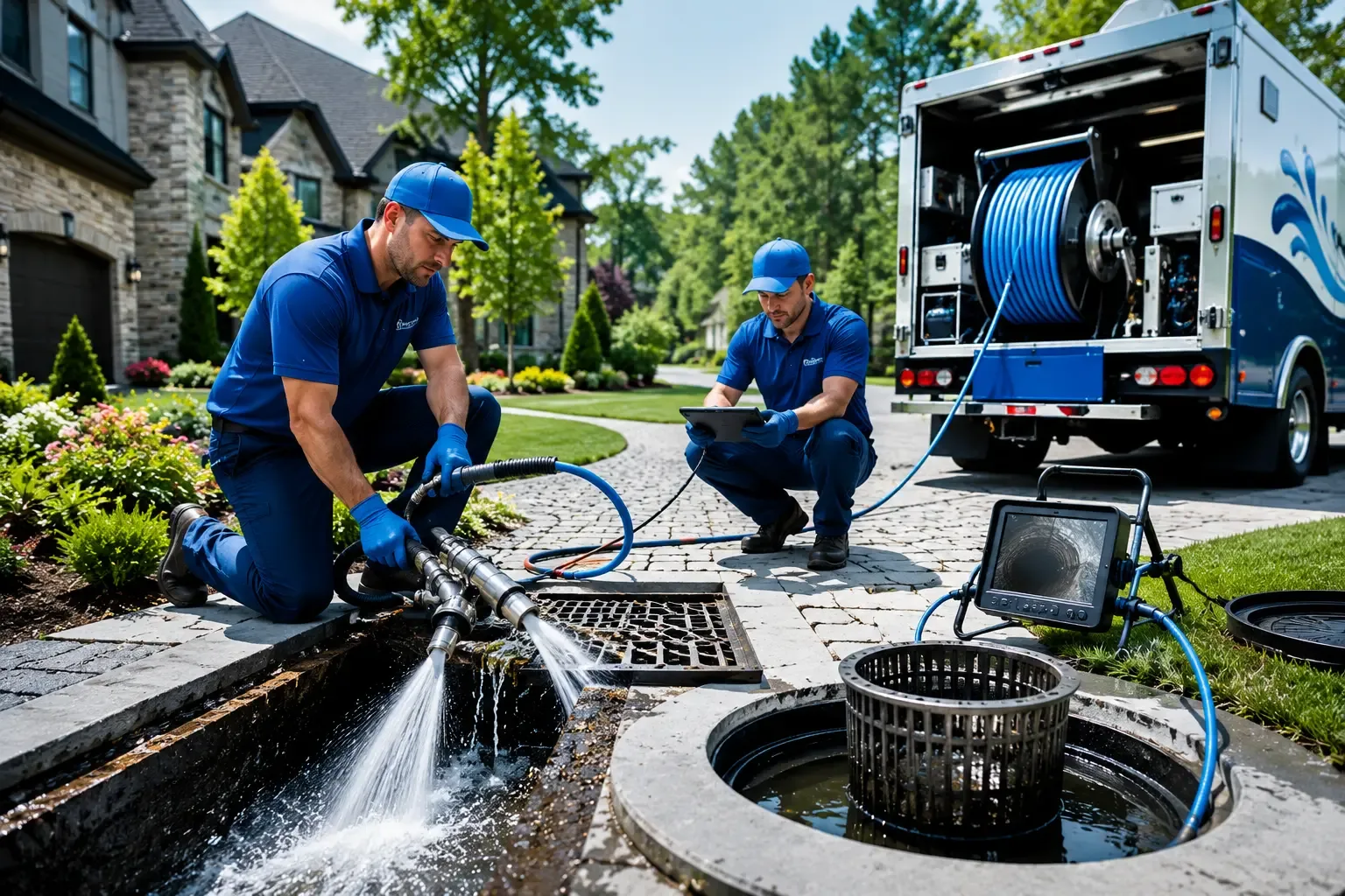 Local outdoor drain cleaning professionals in Ottine, TX