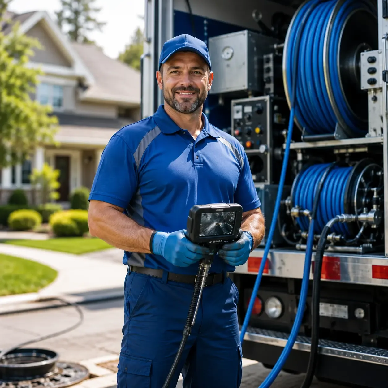 Local outdoor drain cleaning specialists in Ottine, TX